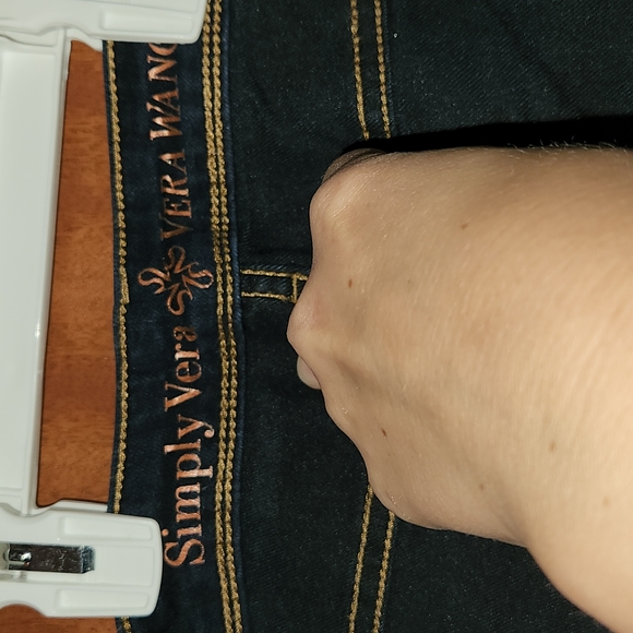 SIMPLY VERA WANG DARK DENIM - Picture 7 of 10